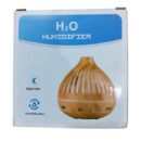 Humidifier H²o Ultrasonic Aroma Humidifier 7 Colour Changing Led Lights Air Humidifier Night Light For Office Living Room Indoor