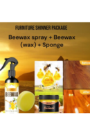 A Fresh Deal Beewax Spray (120ml) + Beewax 85g(wax) + Sponge Beeswax Furniture Polish And Cleaner